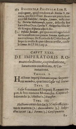 Caput XXXI. - Caput XXXIII.
