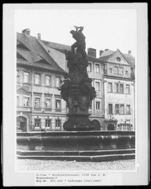 Zittau, Herkulesbrunnen