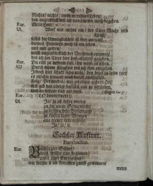 Sechster Auftritt. - Zehenter Auftritt.