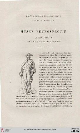 19: Musée rétrospectif, [2], La Renaissance et les temps modernes : Union Centrale des Beaux-Arts Appliqués a l'Industrie