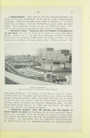 Mannheim aus der Vogelschau