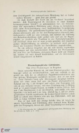 25: Kinematographische Lichtränder