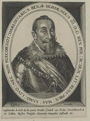 Bildnis von Sigismundus III., König von Polen