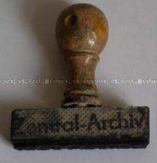 Stempel des MfS-Zentralarchivs