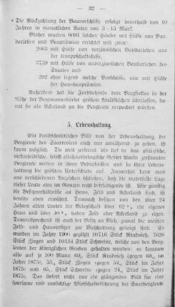 5. Lebenshaltung.