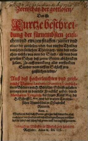 Zornschatz der Gottlosen