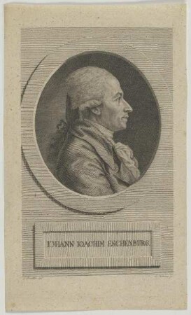 Bildnis des Iohann Ioachim Eschenburg