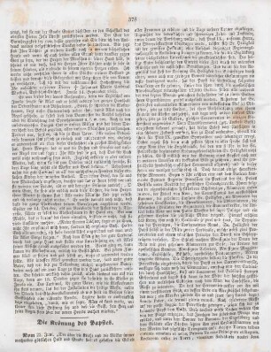 378-379 Die Krönung des Papstes