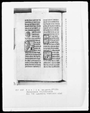 Sächsische Weltchronik (bis zum Jahre 1229) — ---, Folio 19versoBuchseite
