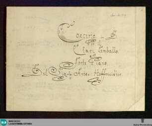 Concertos - Don Mus.Ms. 759 : cemb; D; WeiH 200