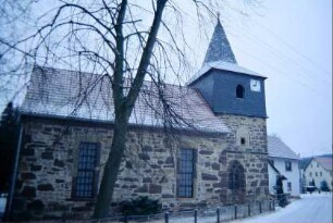 Dorfkirche, Südseite, Chorturmkirche