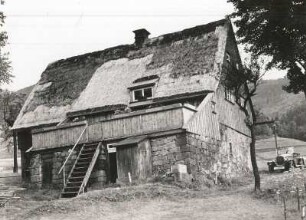 Waltersdorf. Altes Weberhaus, Hauptstraße 148