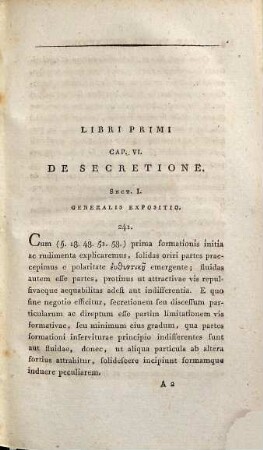Curtii Sprengel Institutiones Physiologicae, 2. Doctrinae De Natura Humana Pars Secunda