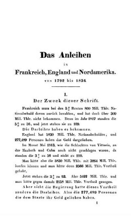 1. Zweck dieser Schrift
