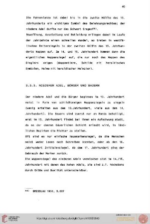 3.2.3. Niederer Adel. Bürger und Bauern
