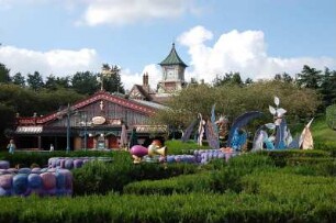Paris - Disneyland : Das Märchenlabyrinth im Park Disneyland, Paris 2006