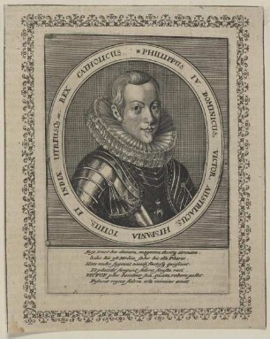 Bildnis des Phillippus IV., König von Spanien