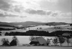 Breitnau: Breitnau mit Blick zum Feldberg