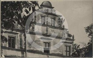 Südgiebel am Westflügel des Wasserschlosses Gießmannsdorf