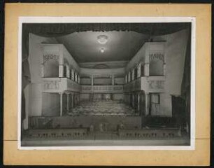 Stadttheater, Krummau: Ansicht Zuschauerraum