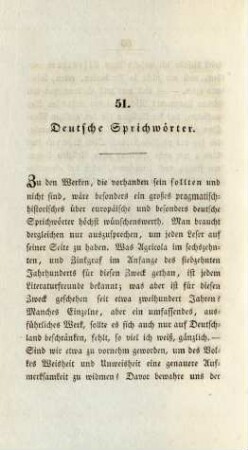 51. Deutsche Sprichwörter