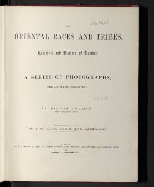 Vol.1: Gujarât,Kutch, and Kâthiawâr