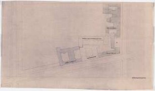 Reichsluftfahrtministerium, Berlin: Lageplan [1:250] (vorhandene Bebauung)