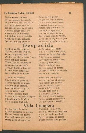 Despedida
