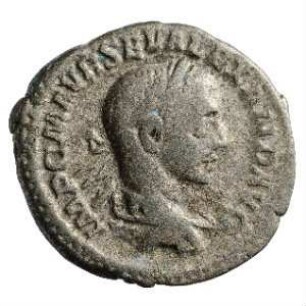 Münze, Denar, 222 n. Chr.
