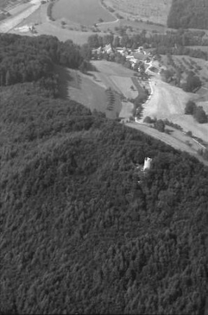 Freiburg: Zähringer Burg, mit Wildtal