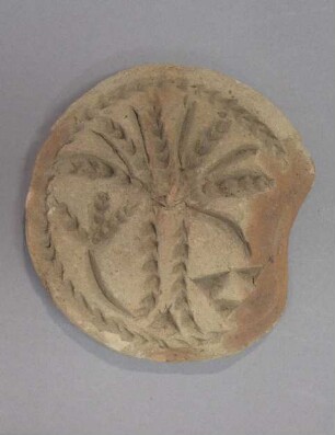 Stempel mit Dattelpalme