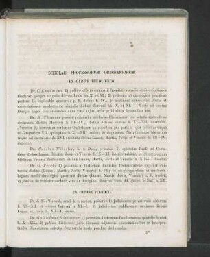 Professorum Extraordinariorum.