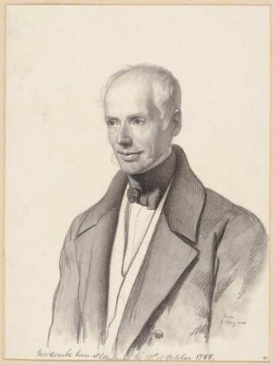 Bildnis Combe, George (1788-1858), Schriftsteller, Jurist