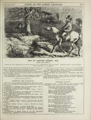 End of hunting season 1876