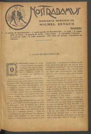Nostradamus : Romance heróico