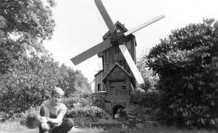 Schönbach. Gartenwindmühle (Haus-Nr. 264)