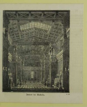 Inneres der Walhalla
