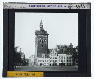 Danzig, Stockturm : Ansicht von N