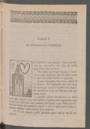 Capítulo V - Se avecina la tragedia
