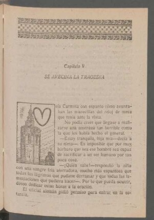 Capítulo V - Se avecina la tragedia
