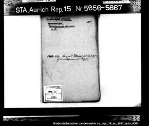 Hausierkonzessionen und -gesuche: Witwe des H. Wellmann aus Neustadtgödens, Kurzwarenhandel