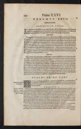 Psalmus XXVI.