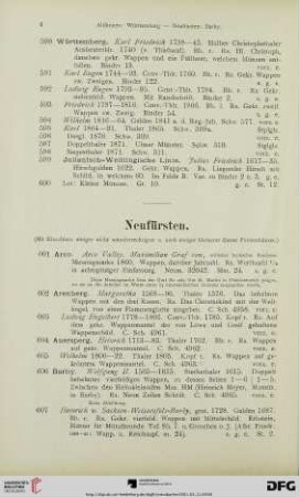 Neufürsten (Nr. 601-832)