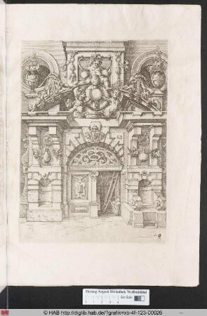 [Portal mit Bacchus. Band I.]