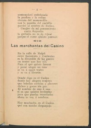 Las marchantas del Casino