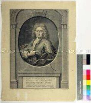 Porträt des niederländischen Philologen Pieter Burman der Ältere