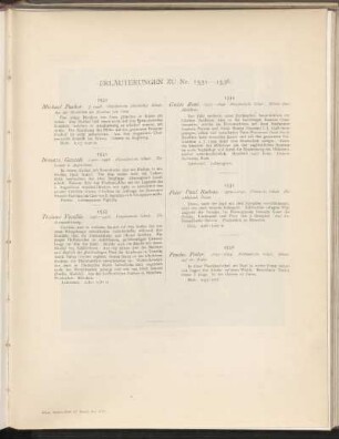 Erläuterungen zu Nr. 1531 - 1536: