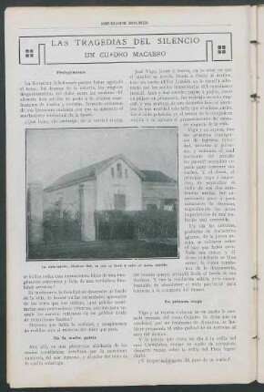 Las tragedias del silencio - Un cuadro macabro