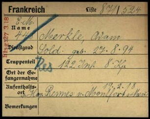 Merkle, Adam - Johann