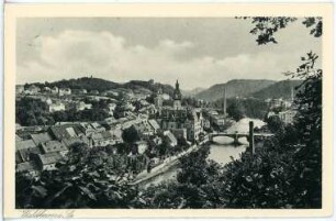 Waldheim. Blick auf Waldheim